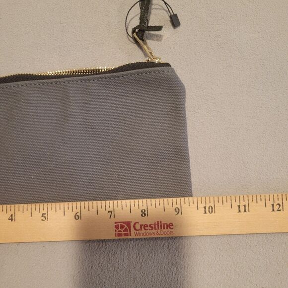 R. RIVETER (YKK) Zippered GRAY Canvas Pouch Ft. Bragg, USA 2019 - Picture 5 of 5